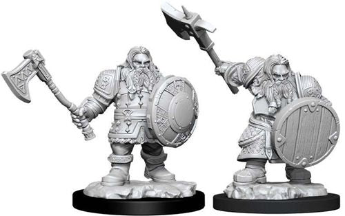 Dungeons & Dragons Nolzur's Marvelous Unpainted Miniatures: Dwarf Fighter