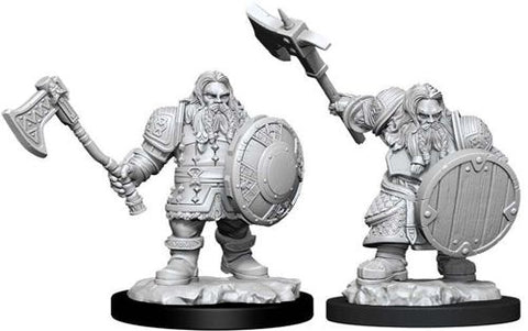 Dungeons & Dragons Nolzur's Marvelous Unpainted Miniatures: Dwarf Fighter