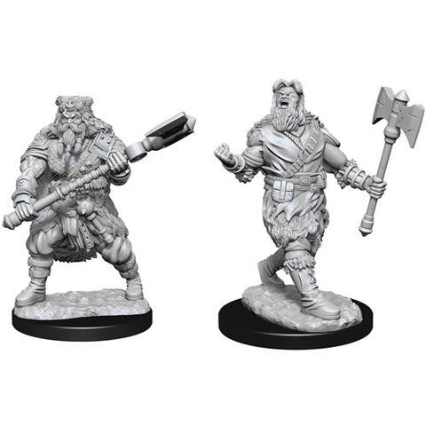 Dungeons & Dragons Nolzur's Marvelous Unpainted Miniatures: Human Male Barbarian
