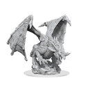 Dungeons & Dragons Nolzur's Marvelous Unpainted Miniatures: Young Blue Dragon V2