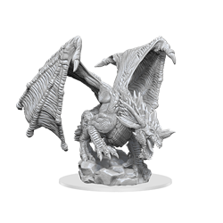 Dungeons & Dragons Nolzur's Marvelous Unpainted Miniatures: Young Blue Dragon V2