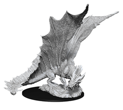 Dungeons & Dragons Nolzur's Marvelous Unpainted Miniatures: Young Gold Dragon