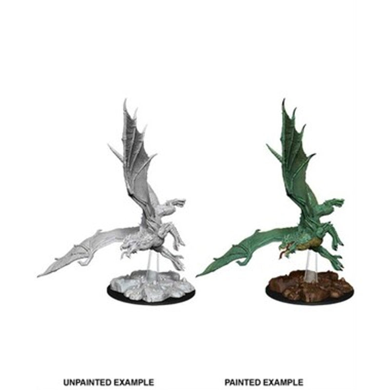 Dungeons & Dragons Nolzur's Marvelous Unpainted Miniatures: Young Green Dragon