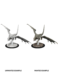 Dungeons & Dragons Nolzur's Marvelous Unpainted Miniatures: Young White Dragon