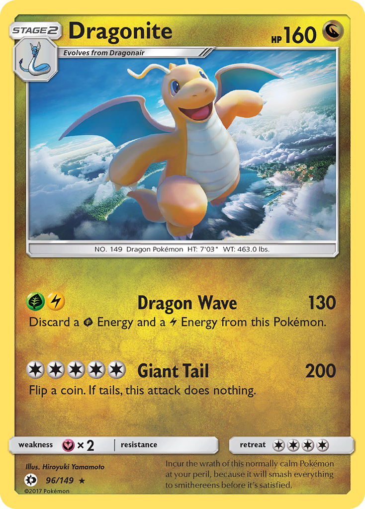 Dragonite (96/149) [Sun & Moon: Base Set]